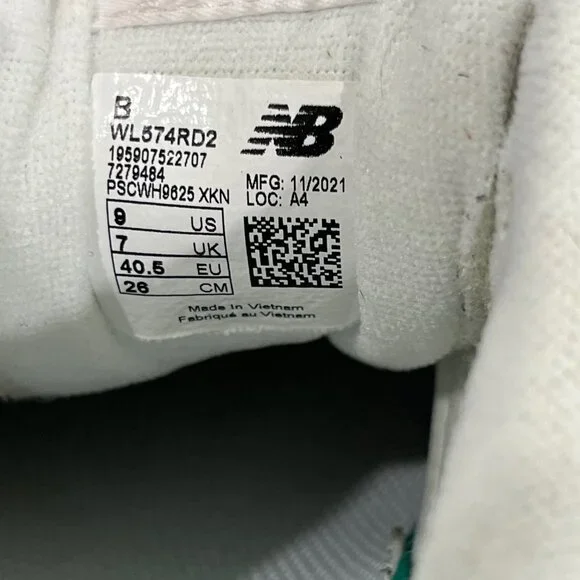 New Balance 574 Women's Tennis shoes size 9 Beige - Picture 8 of 8